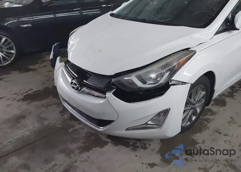 2016 Hyundai Elantra Se from USA, damaged, VIN 5NPDH4AE4GH655044